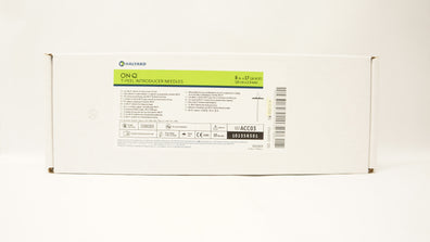 Halyard ACC03 ON-Q T-Peel Introducer Ndles 8inch x 17Ga (x) - Box of 10